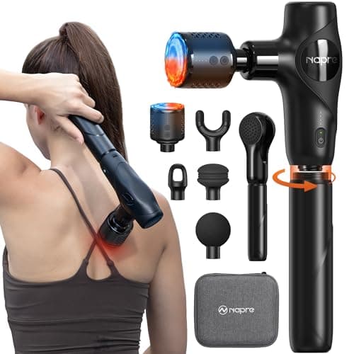 NAPRE Massage Gun Review – Heat/Cold Deep Tissue Handheld Massager Tested