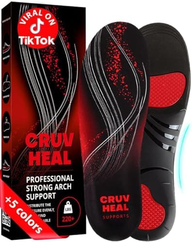 CRUVHEAL Plantar Fasciitis Insoles Review – Do They Actually Work?