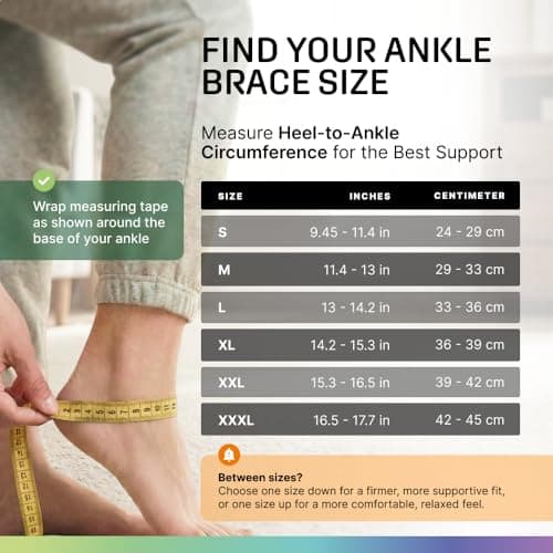 Modvel Ankle Brace for Women, Ankle Brace for Men, Ankle Support Compression Socks Foot Support Wrap, Sprained Ankle Sleeve, Achilles Tendonitis Brace, Plantar Fasciitis Relief, Foot Pain, Swelling