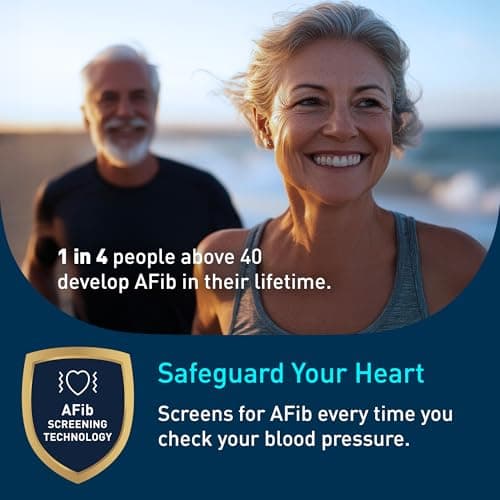 OMRON Gold Blood Pressure Monitor for Home Use & Upper Arm Blood Pressure Cuff - #1 Doctor & Pharmacist Recommended Brand - Clinically Validated - AFib Detection - Connect App