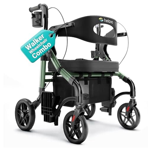 Helavo 2 i 1 Rollator Test – Bästa Kombinationsvagnen 2024?