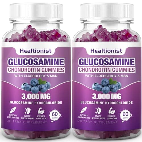 Healtionist Glucosamine Chondroitin Gummies Review 2024 – Extra Strength Getest