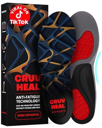CRUVHEAL Work Orthotic Insoles Review: Do They Actually Work?