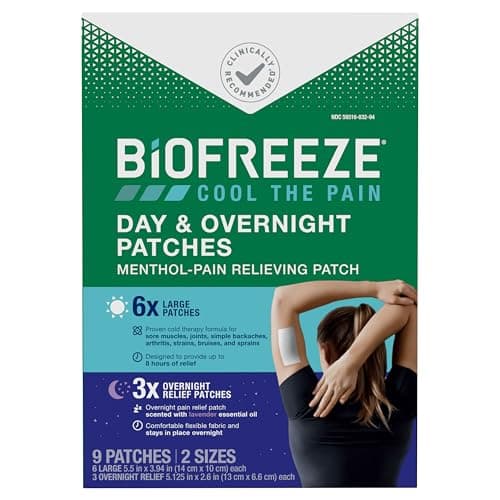 Biofreeze Patches Antidouleur : Mon Test Complet des Patchs Jour & Nuit