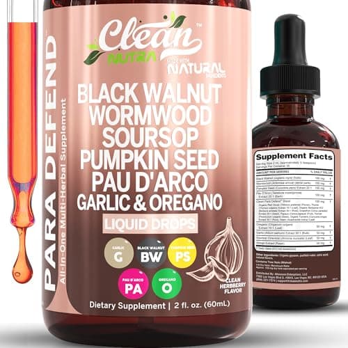 Tintura Wormwood Black Walnut Resena - Clean Nutraceuticals