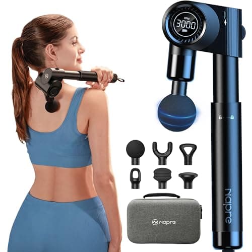 NAPRE Massage Gun Review – Portablezny massage gun ze składaną rączką