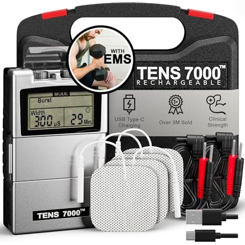 TENS 7000 : Test Complet du Stimulateur Musculaire Réinscriptible