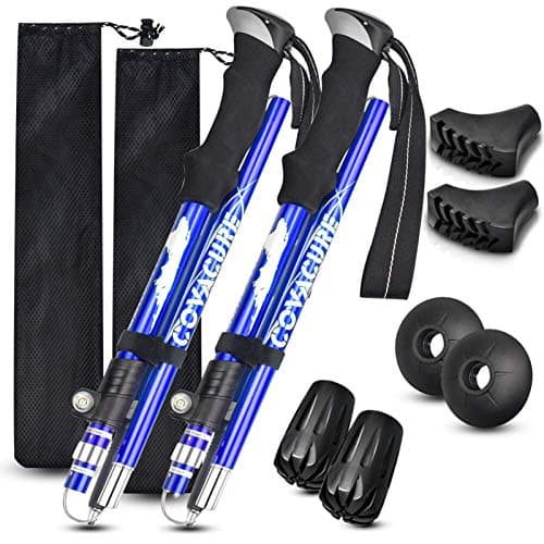 Covacure Trekking Stöcke faltbar Test – 2er Pack für Wanderer