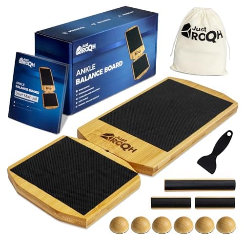 Knöchelbalanceboard Test 2024 – Just RoQH Balance Board Erfahrungen