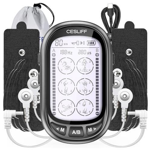 Máquina TENS EMS Dual Channel CESLIFF - Review Honesta 2024