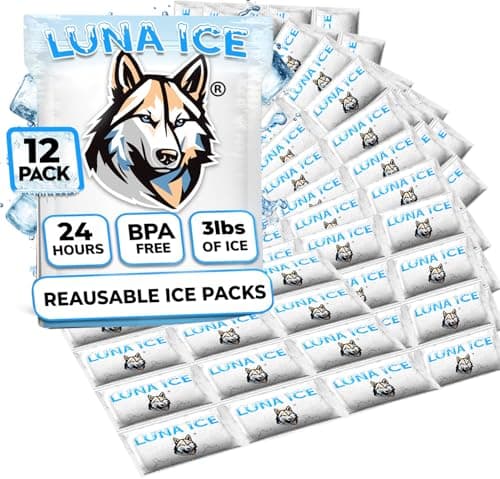 Ice Packs for Coolers Review – LUNA ICE 12-Pack Long Lasting Gel Packs