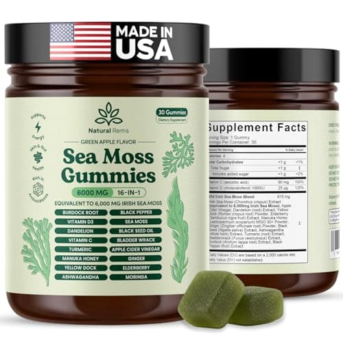 Natural Rems Sea Moss Gummies 16-in-1 Test – lohnen sich die Gummis wirklich?