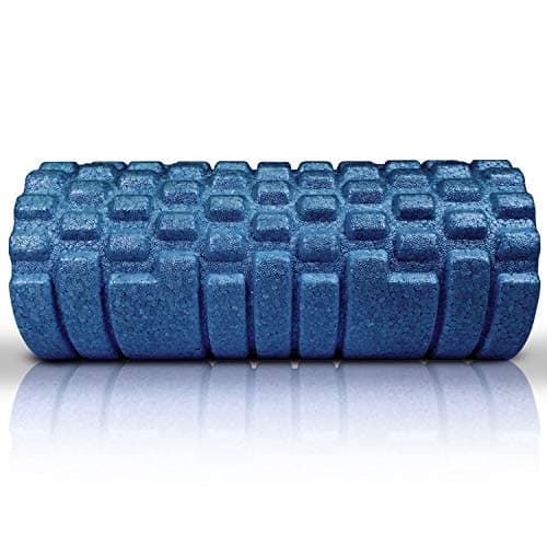 The Original Body Roller - High Density Foam Roller Massager for Deep Tissue Massage of The Back and Leg Muscles - Self Myofascial Release of Painful Trigger Point Muscle Adhesions - 13" Blue