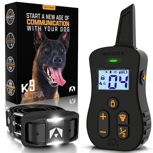 INVIROX Ultra K9 Dog Training Collar Review – 124 Levels of Remote Control
