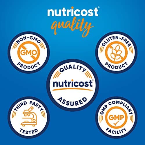 Nutricost Glucosamine 1800mg with Chondroitin & MSM, 240 Tablets, 120 Servings - Non-GMO, Gluten Free