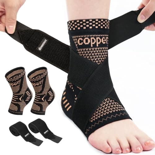 INDEEMAX Ankelbandage Test – Kopparinfuserad kompressionsstöd (2025)