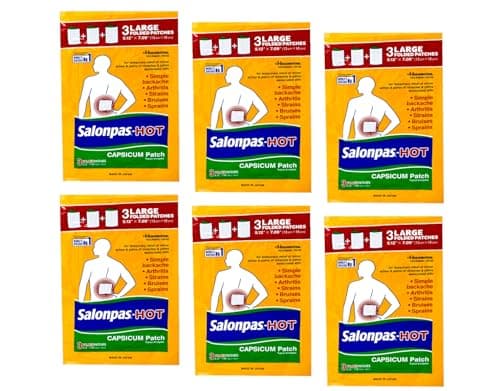 Salonpas Hot Capsicum Patch – Recenzja plastrów kapsaicynowych