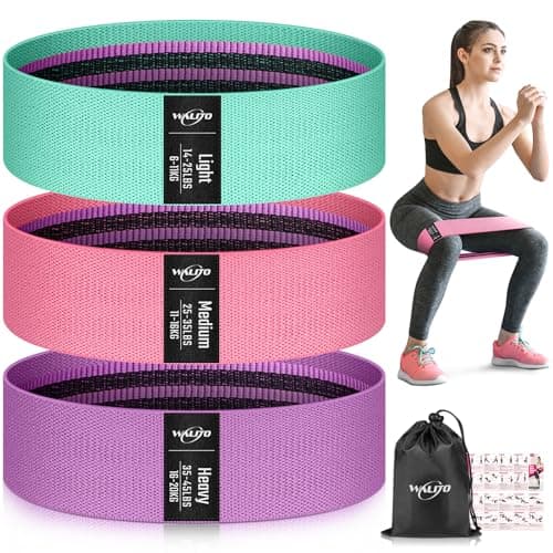 WALITO Resistance Bands Test: Stoff-Fitnessbänder für Beine & Po