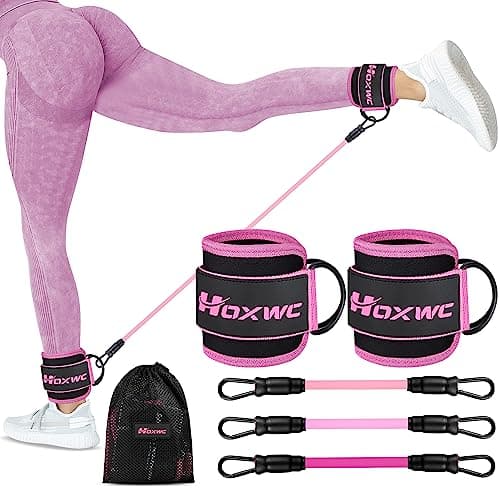HOXWC Ankle Resistance Bands Review – Cuffs Fit Well?