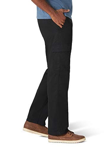 Relaxed Fit Stretch Cargo Pant, Black, 36W x 32L