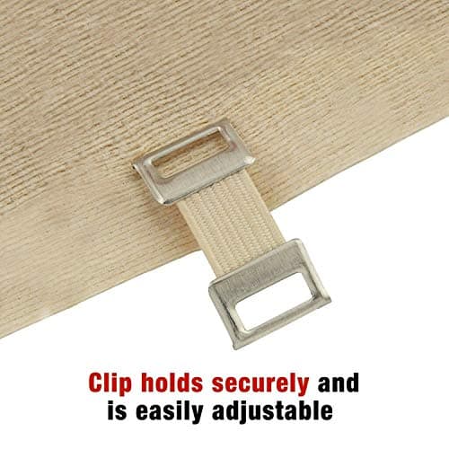 ACE 2 Inch Elastic Bandage with with Clips, Beige, Great for Wrist, Foot and More, 1 Count