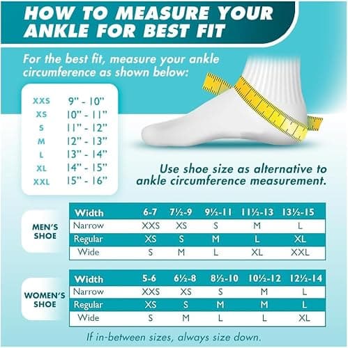 Med Spec ASO Speed Lacer (Medium, Black) – Ankle Brace for Sprained Ankle and Peroneal Tendonitis, Orthopedic Ankle Support for Men, Women, Adults, Teens and Kids, Sports Injury Recovery, 223614